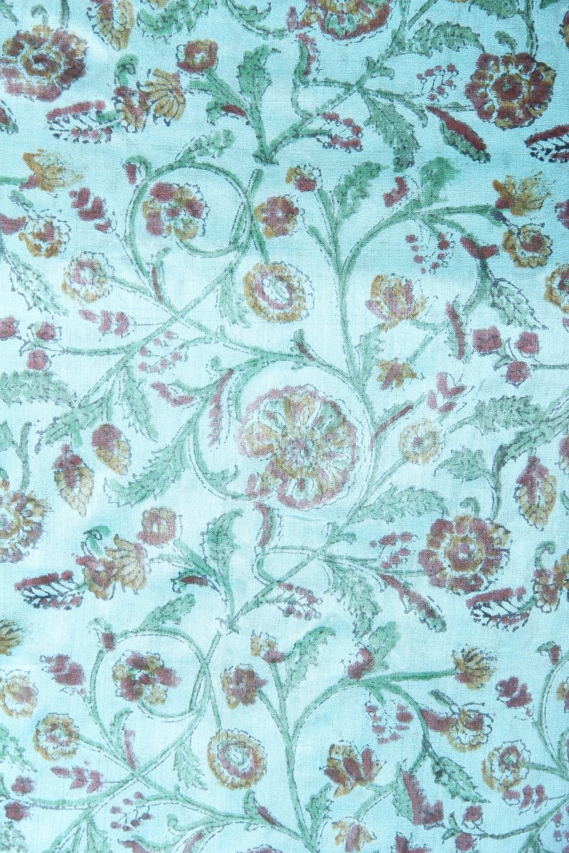 Pure Handloom Silk Suit - Leheriya