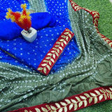 Art Silk Bandhani Salwar Suit