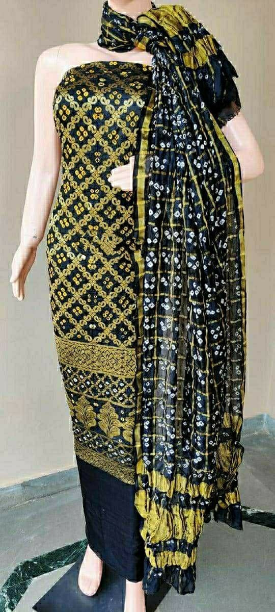 Banarasi Bandhej Ghatchola Suits