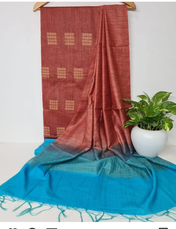 Premium Quality Katan Silk Unstitched Salwar Suits