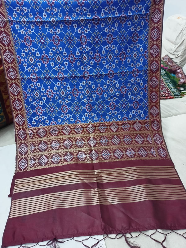 Woven Patola Banarasi Silk Dupatta